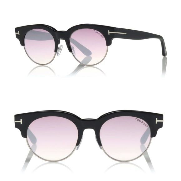 Tom Ford Other - New TOM FORD Henri-02 Round Black Sunglasses